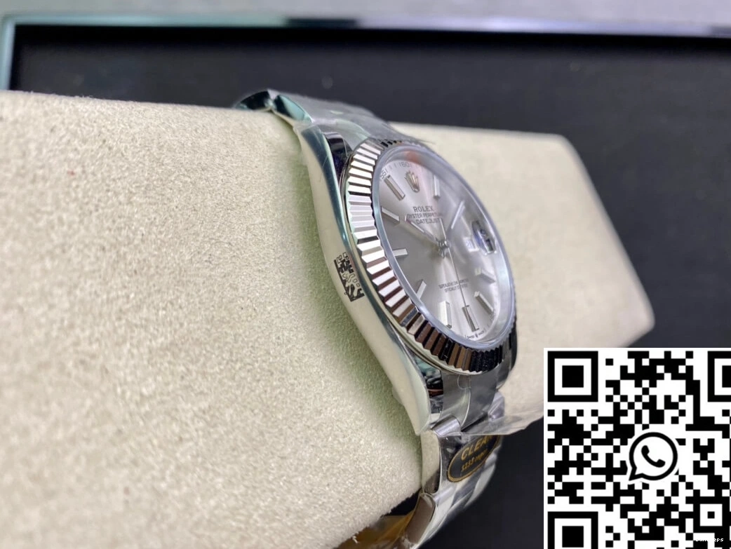 Rolex Silver M126334-0003 Dial Factory Datejust Clean 0813